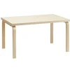 Artek Spiseborde<Aalto Table Rectangular 82B, 135x85 cm fra