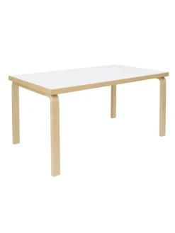 Artek Spiseborde<Aalto Table Rectangular 82B, 135x85 cm fra