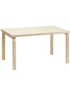 Artek Spiseborde<Aalto Table Rectangular 82B, 135x85 cm fra