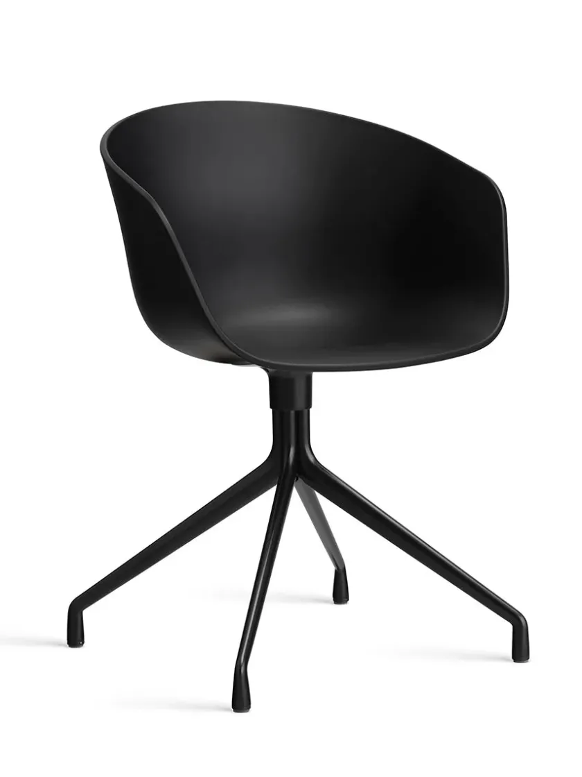 HAY Kontorstole<About a Chair AAC52 Forsidepolstret, hvid skal fra