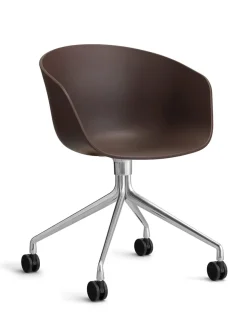 HAY Kontorstole<About a Chair AAC52 Forsidepolstret, hvid skal fra