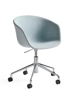 HAY Kontorstole<About a Chair AAC52 Forsidepolstret, hvid skal fra