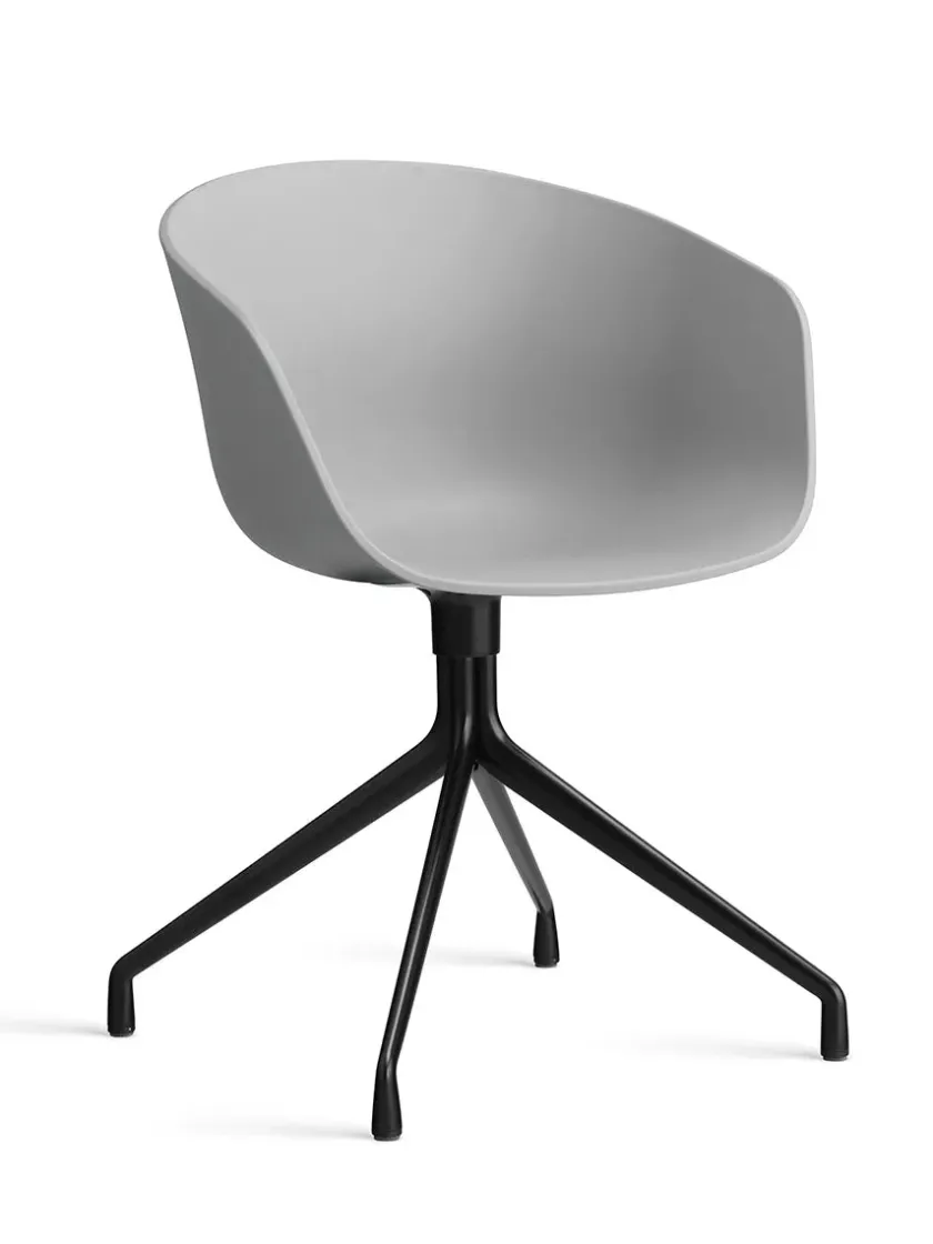 HAY Kontorstole<About a Chair AAC52 Forsidepolstret, hvid skal fra