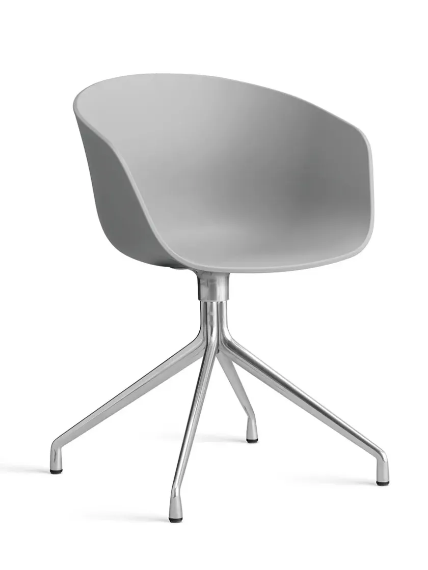 HAY Kontorstole<About a Chair AAC52 Forsidepolstret, hvid skal fra
