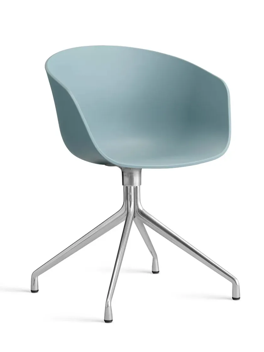 HAY Kontorstole<About a Chair AAC52 Forsidepolstret, hvid skal fra