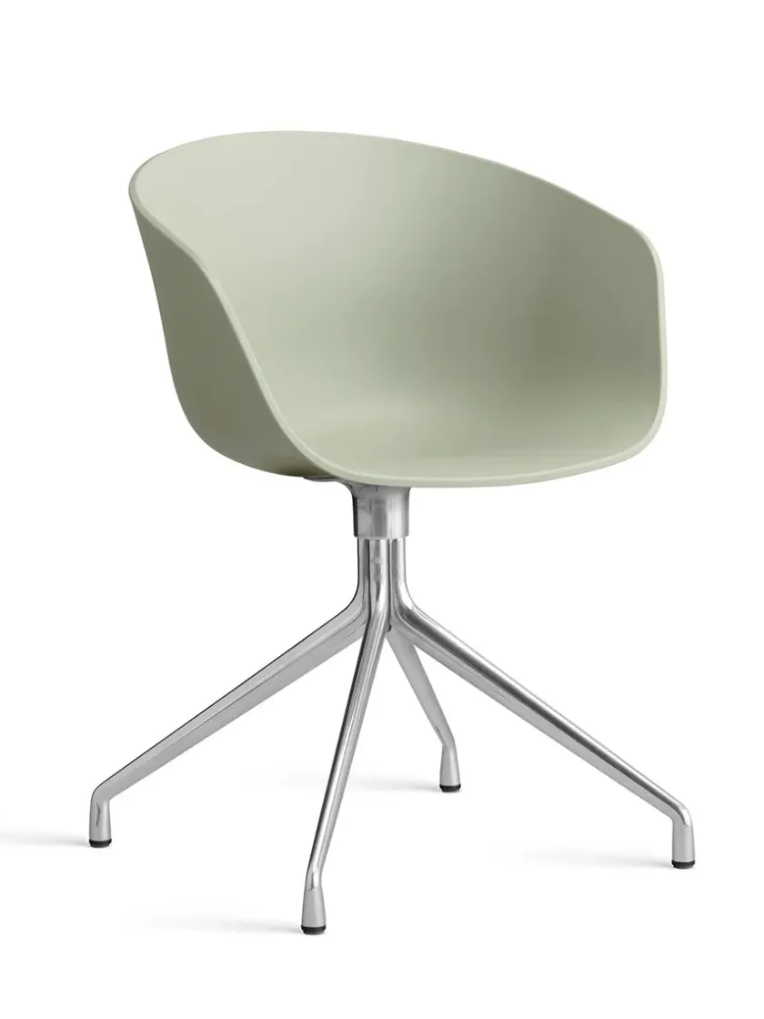 HAY Kontorstole<About a Chair AAC52 Forsidepolstret, hvid skal fra