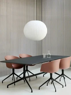 HAY Kontorstole<About a Chair AAC52 Forsidepolstret, hvid skal fra