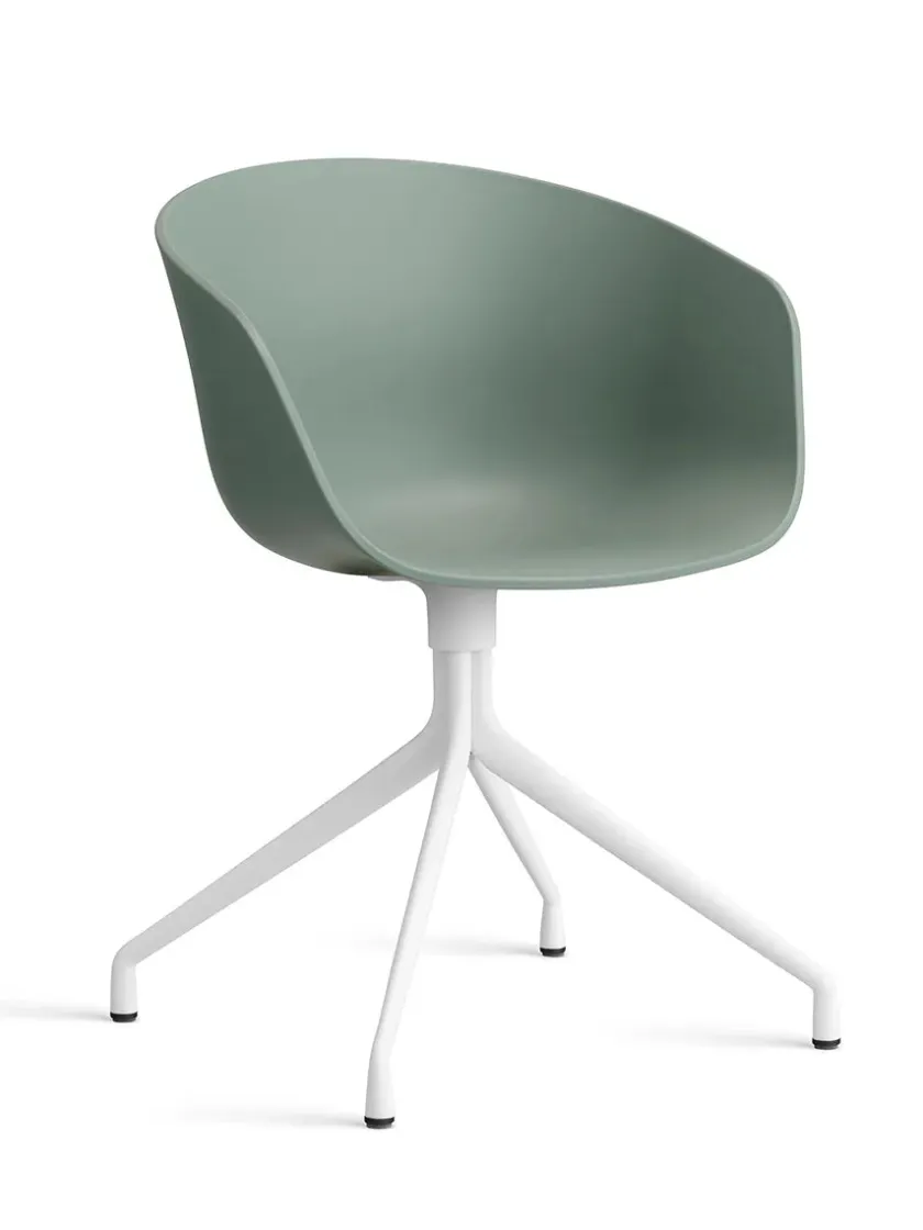 HAY Kontorstole<About a Chair AAC52 Forsidepolstret, hvid skal fra