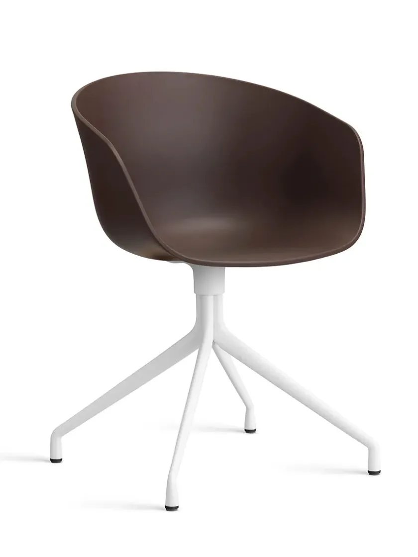 HAY Kontorstole<About a Chair AAC52 Forsidepolstret, hvid skal fra