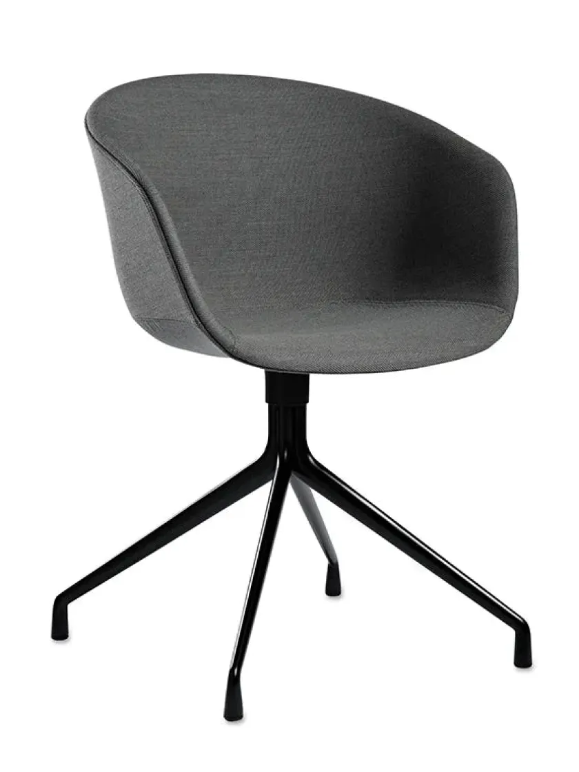 HAY Kontorstole<About a Chair AAC52 Forsidepolstret, hvid skal fra