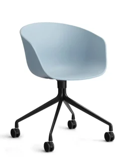 HAY Kontorstole<About a Chair AAC52 Forsidepolstret, hvid skal fra