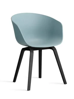 HAY Spisebordsstole<About a Chair AAC22 forsidepolstret, hvid skal fra