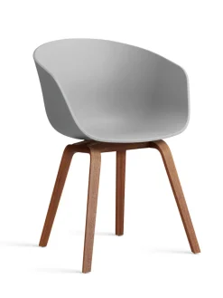 HAY Spisebordsstole<About a Chair AAC22 forsidepolstret, hvid skal fra