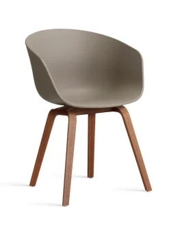 HAY Spisebordsstole<About a Chair AAC22 forsidepolstret, hvid skal fra