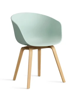 HAY Spisebordsstole<About a Chair AAC22 forsidepolstret, hvid skal fra