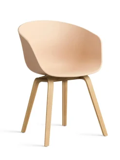 HAY Spisebordsstole<About a Chair AAC22 forsidepolstret, hvid skal fra