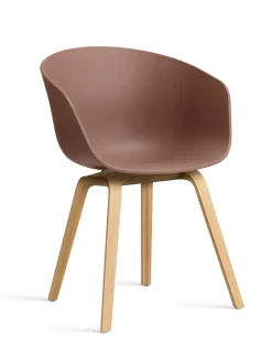 HAY Spisebordsstole<About a Chair AAC22 forsidepolstret, hvid skal fra