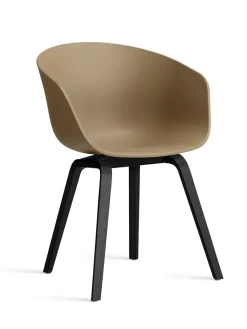 HAY Spisebordsstole<About a Chair AAC22 forsidepolstret, hvid skal fra