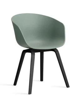 HAY Spisebordsstole<About a Chair AAC22 forsidepolstret, hvid skal fra