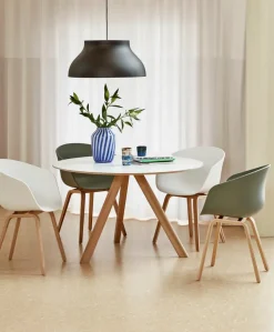 HAY Spisebordsstole<About a Chair AAC22 forsidepolstret, hvid skal fra