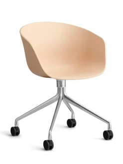 HAY Kontorstole<About a Chair AAC52 Forsidepolstret, sort skal fra