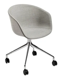 HAY Kontorstole<About a Chair AAC52 Forsidepolstret, sort skal fra