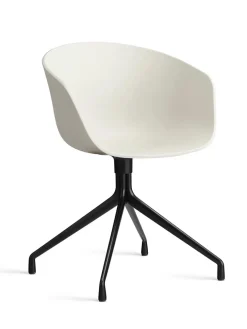 HAY Kontorstole<About a Chair AAC52 Forsidepolstret, sort skal fra