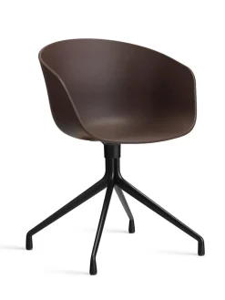 HAY Kontorstole<About a Chair AAC52 Forsidepolstret, sort skal fra