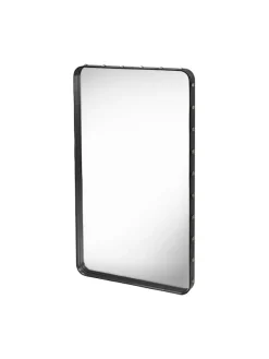 GUBI Spejle<Adnet spejl, firkantet fra