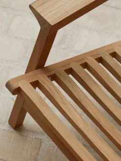 Carl Hansen & Søn Udendørs Loungemøbler|Solvogne/Liggestole<AH603 Outdoor Dækstol fra