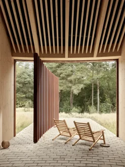 Carl Hansen & Søn Udendørs Loungemøbler|Solvogne/Liggestole<AH603 Outdoor Dækstol fra