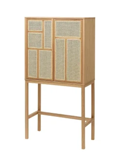 Design House Stockholm Skænke<Air Cabinet, oak/cane fra