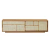 Design House Stockholm Tv-Borde|Skænke<Air Sideboard Low, oak/cane fra