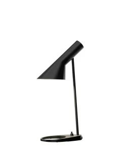 Louis Poulsen Spots<AJ Mini Table Lamp, black/brass af Arne Jacobsen