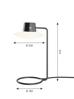 Louis Poulsen Spots<AJ Oxford 410 Bordlampe på pind fra