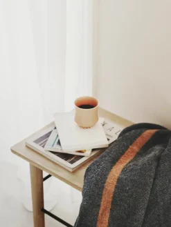 Silkeborg Uldspinderi Gaver Til Ham|Puder Og Plaider<Alrø Plaid, grey navy fra