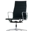 Vitra Kontorstole<Aluminium Chair EA 119 kontorstol, sort læder fra