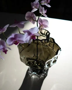 Hein Studio Vaser<Ammonit Vase, new smoke fra