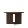 Audo Copenhagen Spiseborde<Androgyne Dining Table Ø120 dark stained oak fra