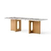 Audo Copenhagen Sofaborde<Androgyne Lounge Table, Calacatta Viola / Wood fra
