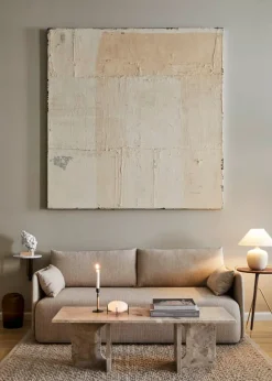 Audo Copenhagen Sofaborde<Androgyne Lounge Table, Calacatta Viola / Wood fra