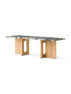 Audo Copenhagen Sofaborde<Androgyne Lounge Table, Calacatta Viola / Wood fra