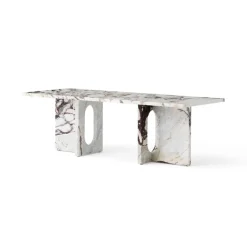 Audo Copenhagen Sofaborde<Androgyne Lounge Table, Kunis Breccia / Wood fra