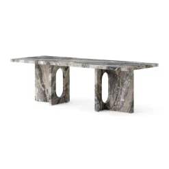 Audo Copenhagen Sofaborde<Androgyne Lounge Table, Kunis Breccia / Wood fra