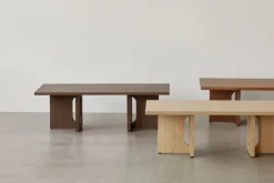 Audo Copenhagen Sofaborde<Androgyne Lounge Table, Kunis Breccia / Wood fra