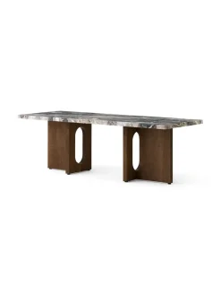 Audo Copenhagen Sofaborde<Androgyne Lounge Table, Kunis Breccia / Wood fra