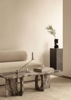 Audo Copenhagen Sofaborde<Androgyne Lounge Table, Kunis Breccia / Wood fra