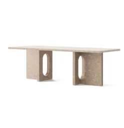 Audo Copenhagen Sofaborde<Androgyne Lounge Table, stone/marble fra