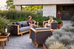 Cane-line Udendørs Loungemøbler|Havestole<Angle Loungestol fra