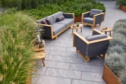 Cane-line Udendørs Loungemøbler|Havestole<Angle Loungestol fra